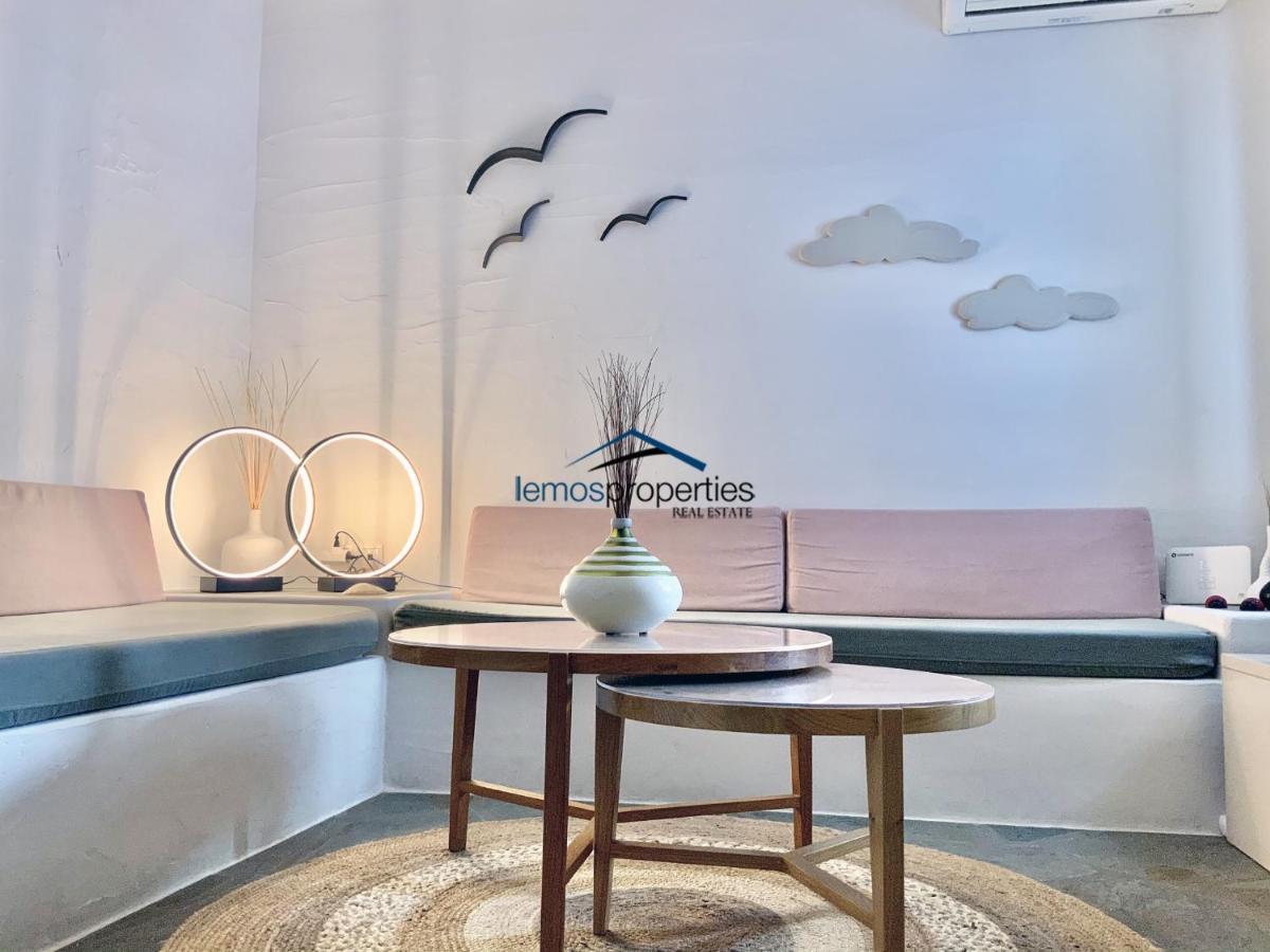 Ioulis Aqua Blue, Only 100 Meters From The Beach Of Gialiskari מראה חיצוני תמונה
